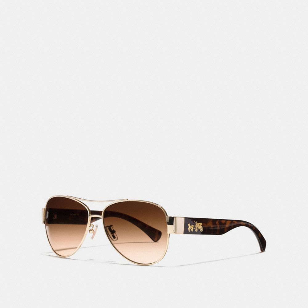 OLIVIA SUNGLASSES - DZI - COACH L944