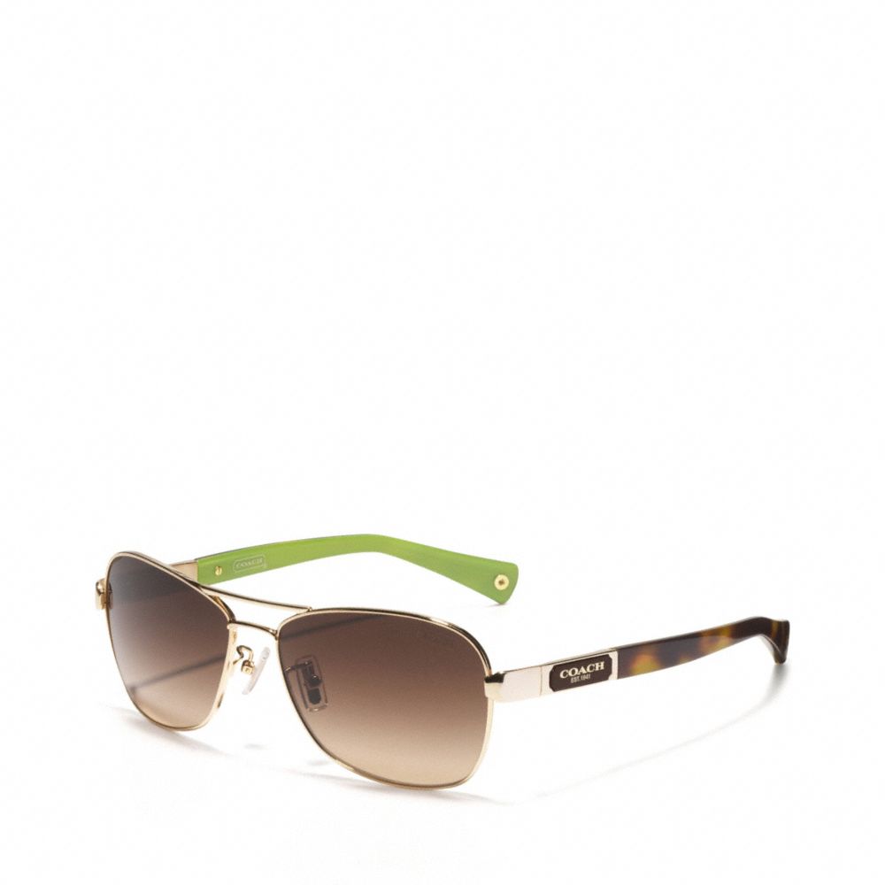 COACH LP038 - CAROLINA POLARIZED SUNGLASSES ONE-COLOR