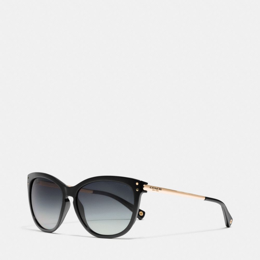 CELIA POLARIZED SUNGLASSES - lp072 -  BLACK/GOLD