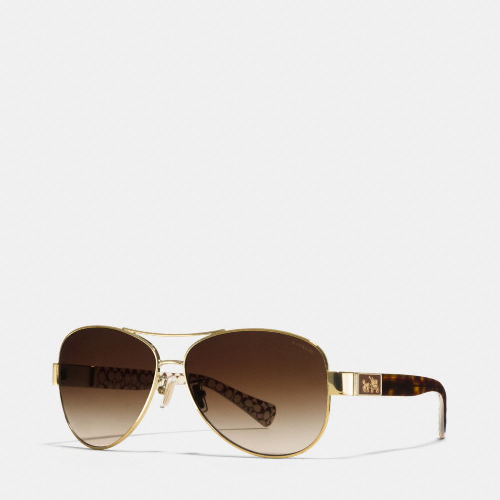 CHRISTINA POLARIZED SUNGLASSES - lp103 - GOLD/DARK TORTOISE MULTICOLOR