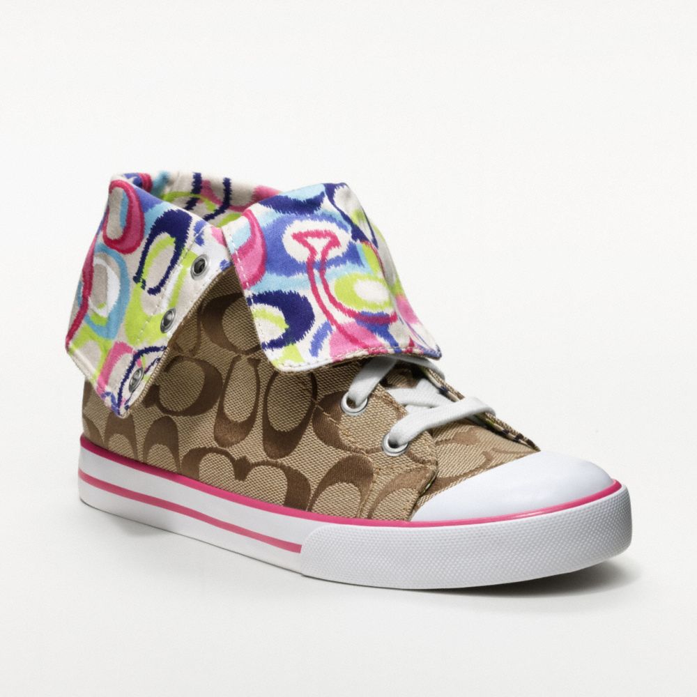 COACH Q1456 Bonney Sneaker MULTICOLOR