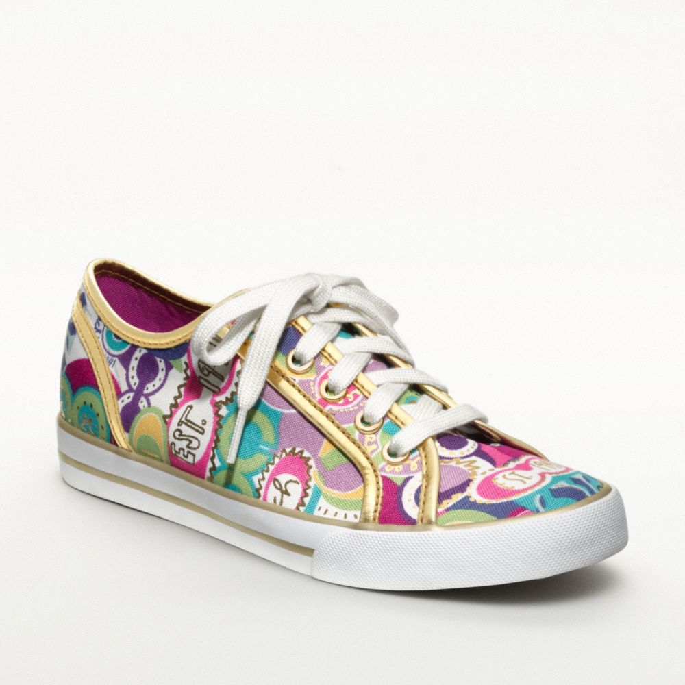 COACH Q1538 DEE POP C SNEAKER ONE-COLOR