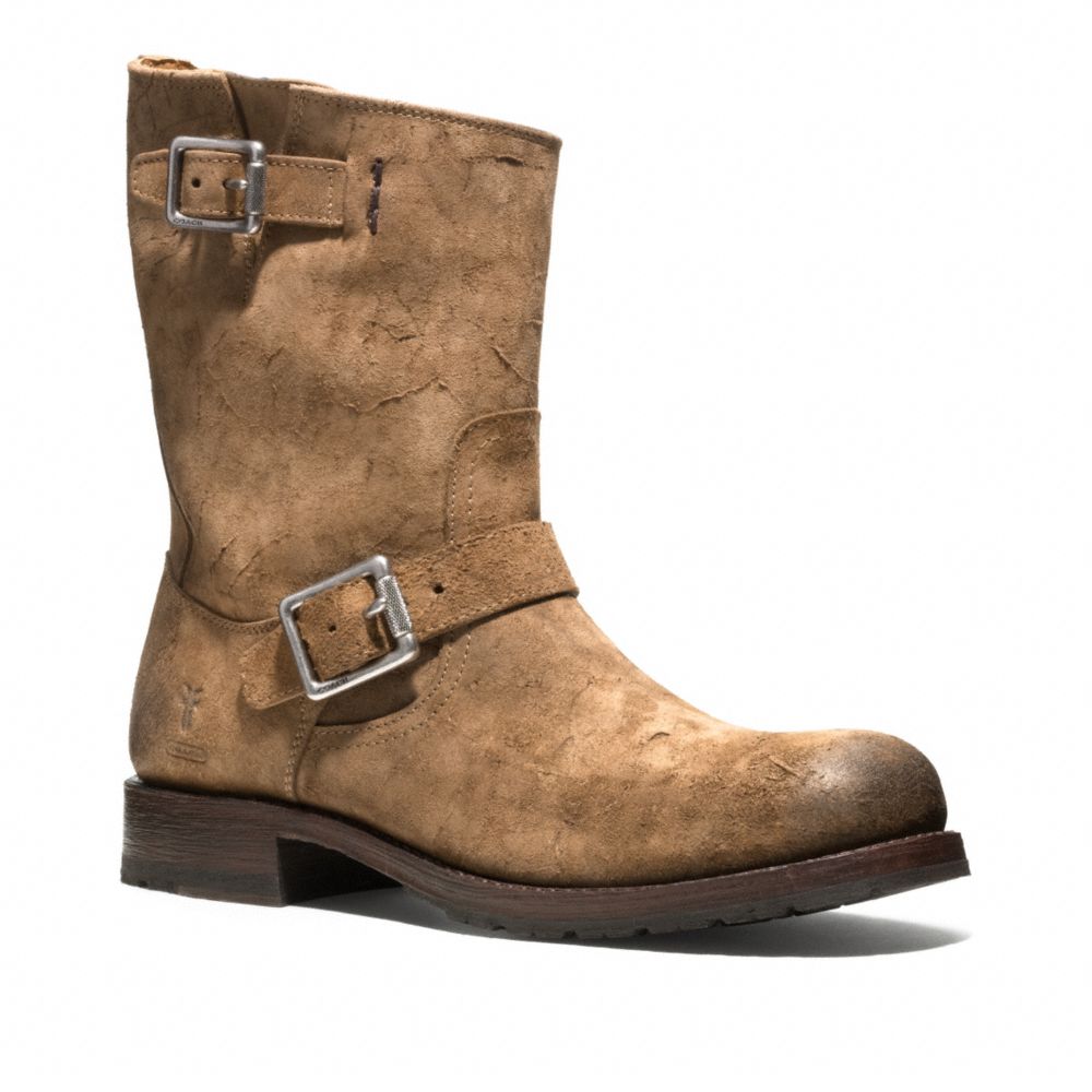 COACH ROGAN ENGINEER BOOT - ONE COLOR - Q1639