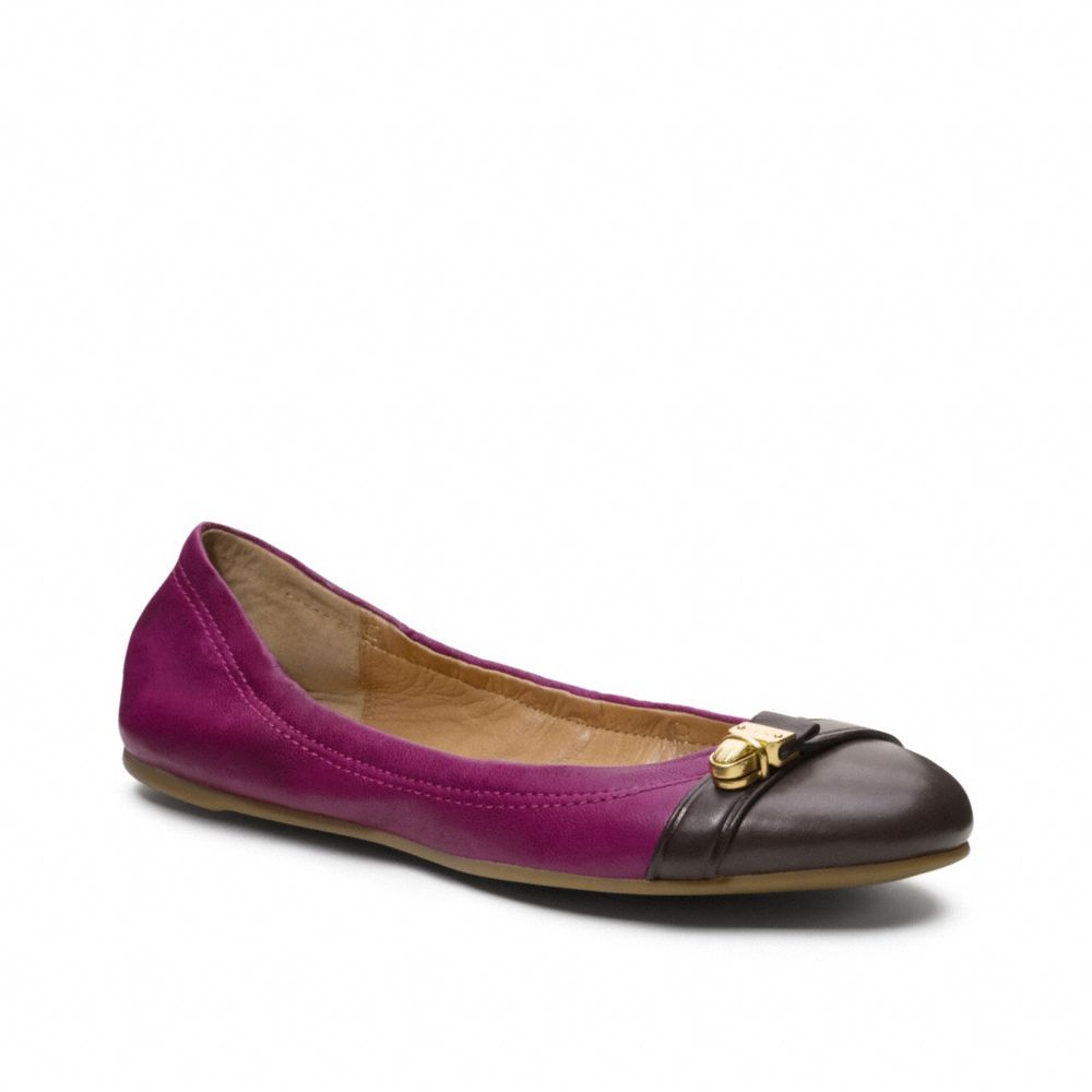 DELPHINE - q1679 - MAGENTA/CHESTNUT