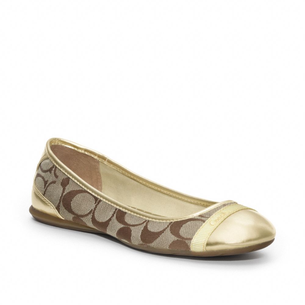 CECILE 2 - q1834 - KHAKI/GOLD