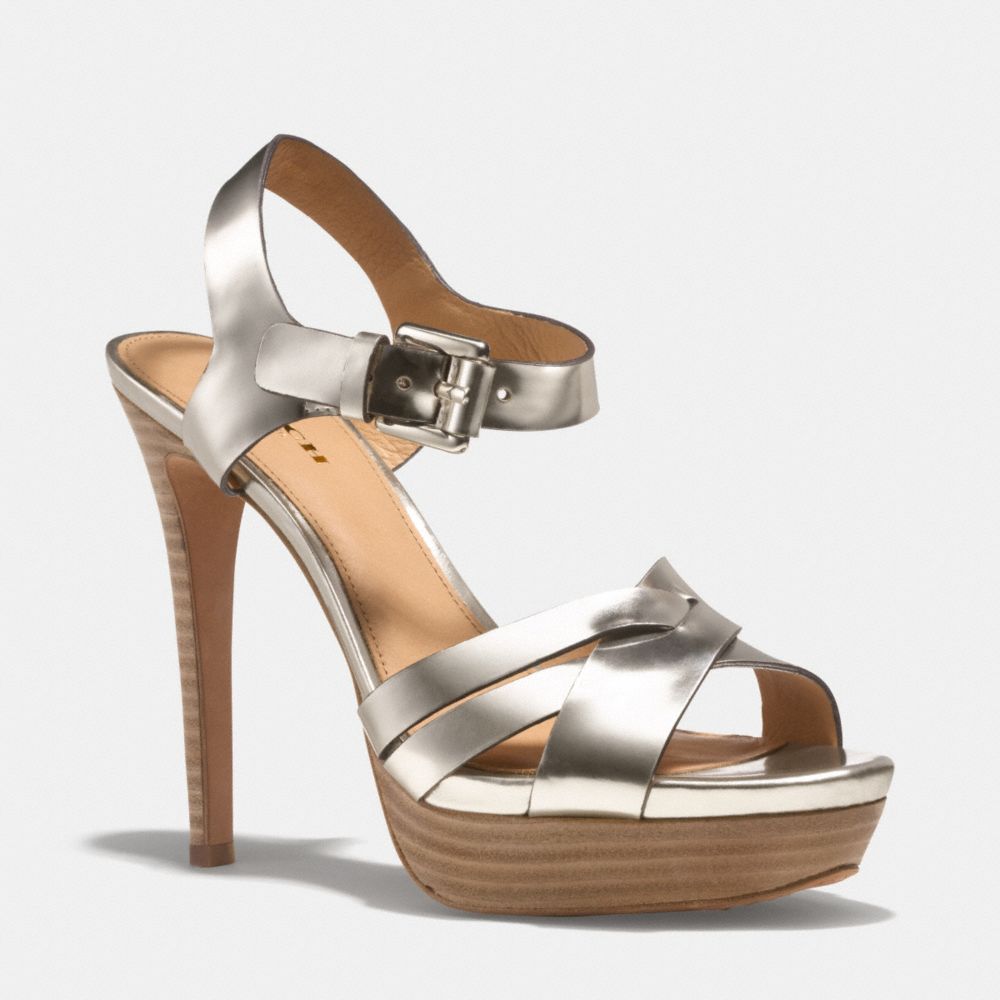 COACH DANI HEEL - PLATINUM - q1862