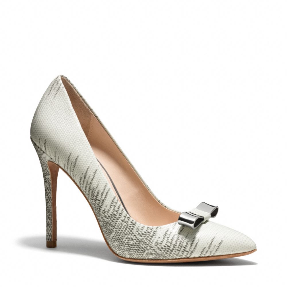 COACH HALLIE HEEL - CLOUD - q3214