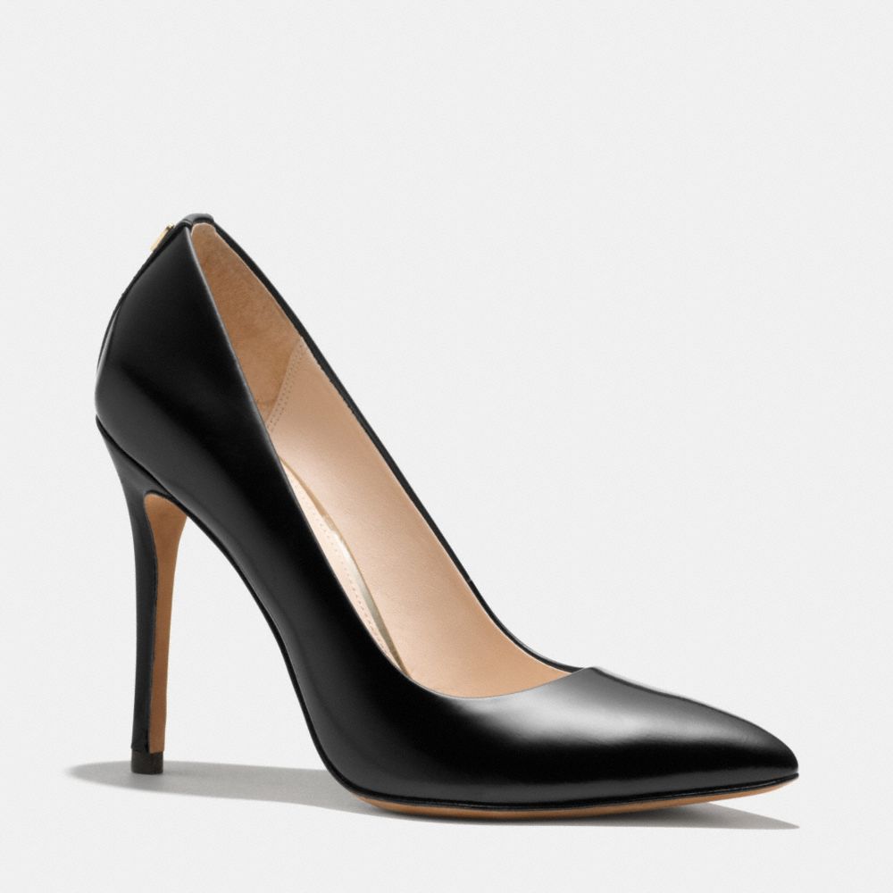 HARLEE HEEL - BLACK - COACH Q3216