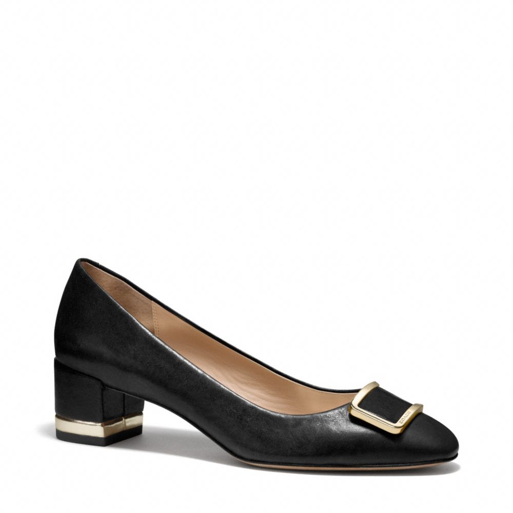 ISLA HEEL - BLACK - COACH Q3219