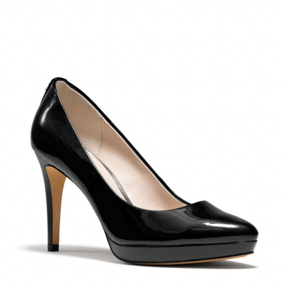 COACH q3298 GIOVANNA HEEL BLACK