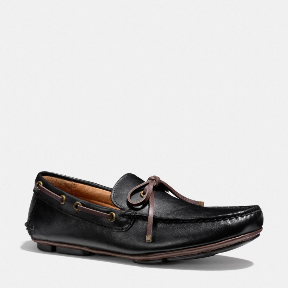 MAISON MOCCASIN - q4116 -  BLACK