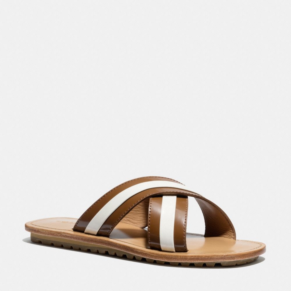 JESSE SANDAL - q4302 - CINNAMON/CHALK