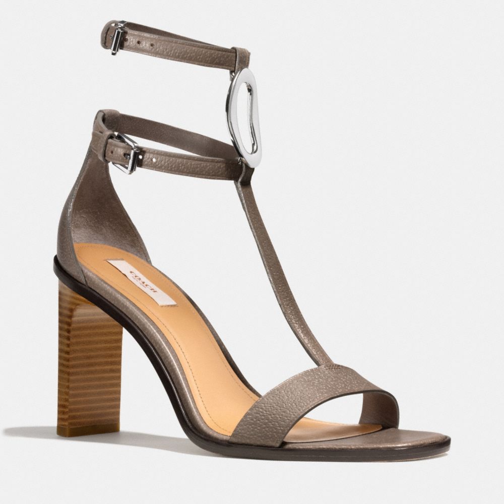 COACH MARLOW HEEL - SMOKE TAUPE - q4324