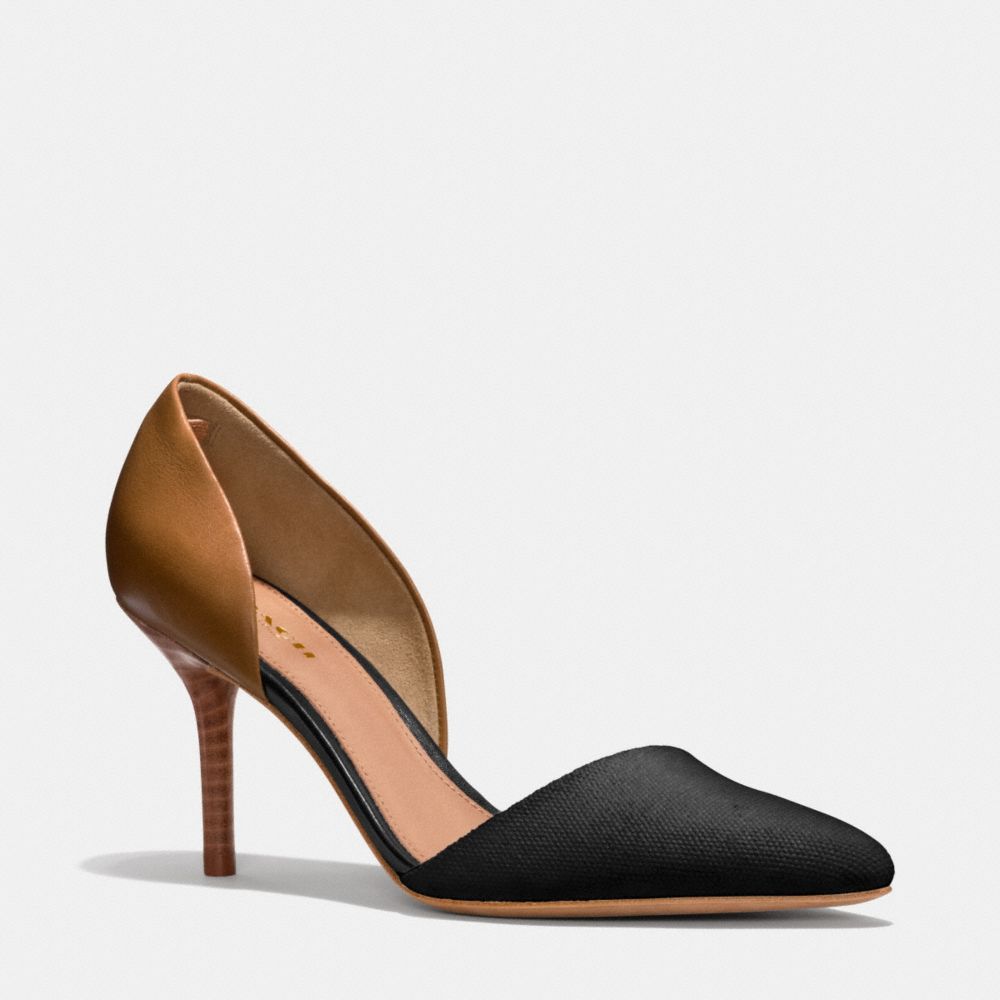 CAMILLE HEEL - q4500 - BLACK/GINGER