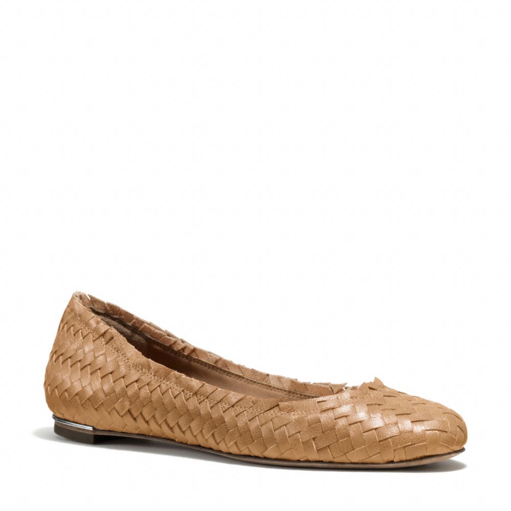 COACH FLORENCE FLAT - NATURAL - q4533