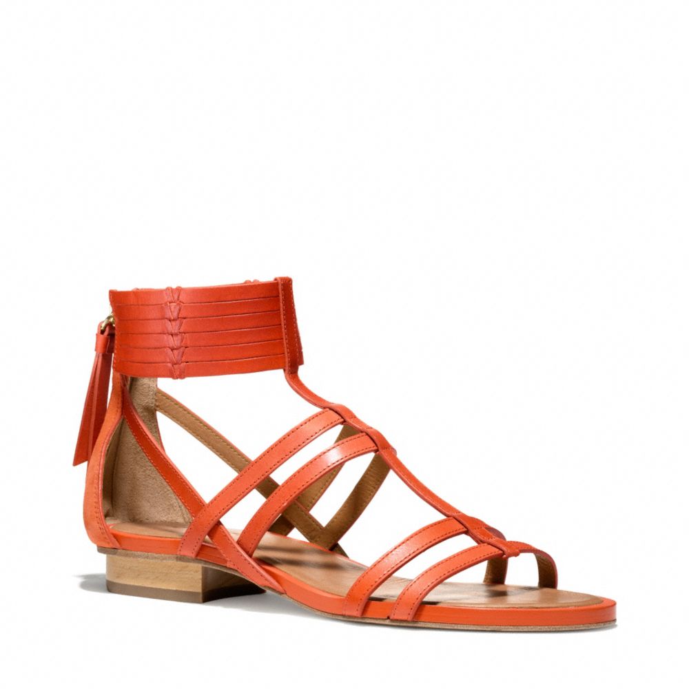 NILLIE SANDAL - ORANGE/PAPAYA - COACH Q4578