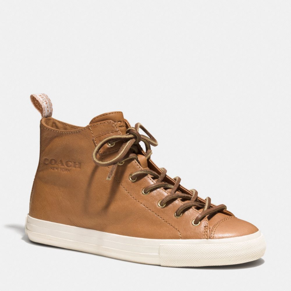 COACH BRENNA SNEAKER - GINGER - q4711