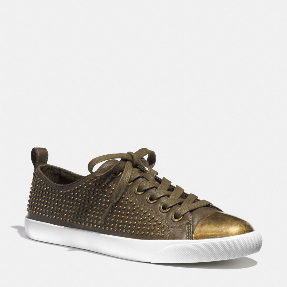 COACH MAKAYLA SNEAKER - OLIVE FATIGUE - q4714