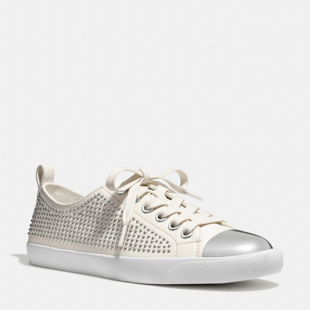 COACH q4714 MAKAYLA SNEAKER PARCHMENT