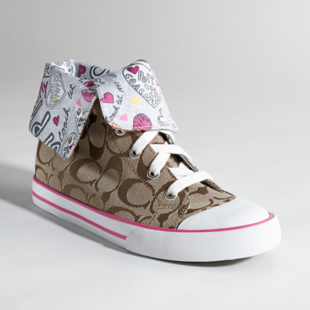 coach bonney high top sneakers