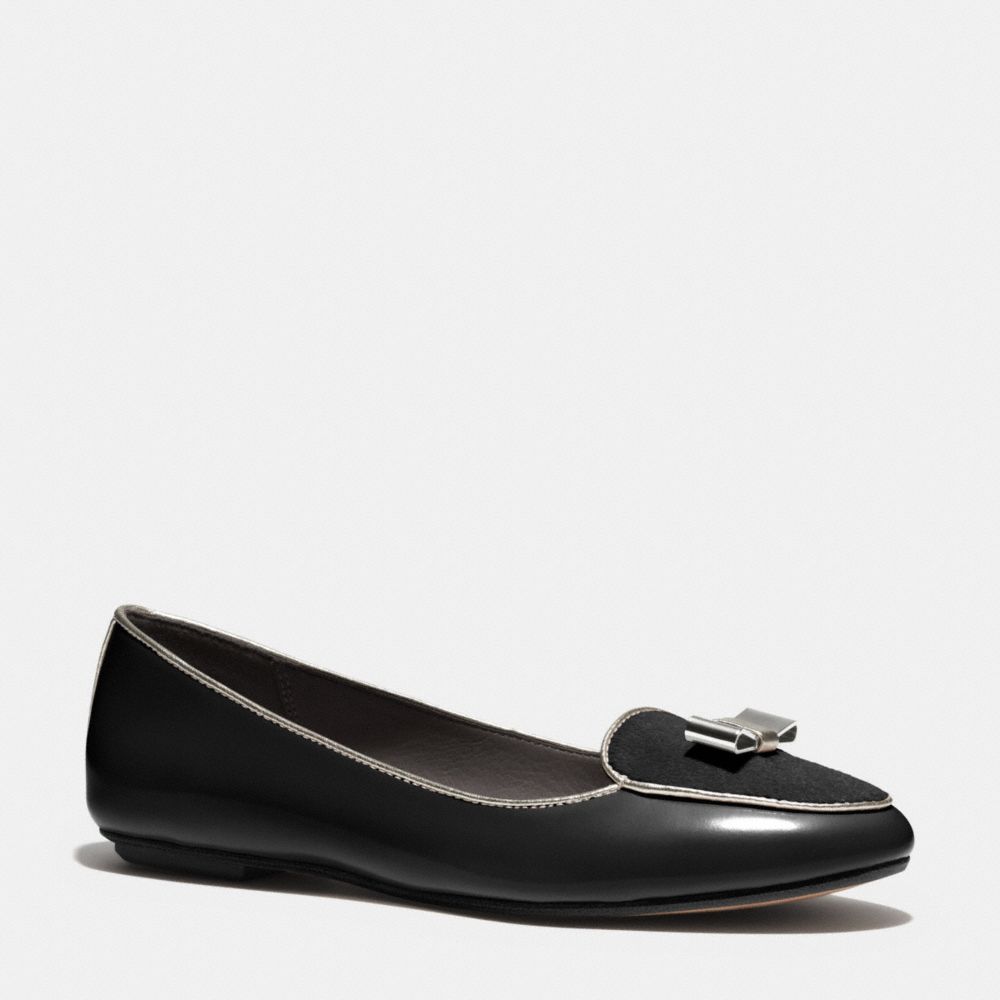 MARAH FLAT - q5208 - BLACK/BLACK