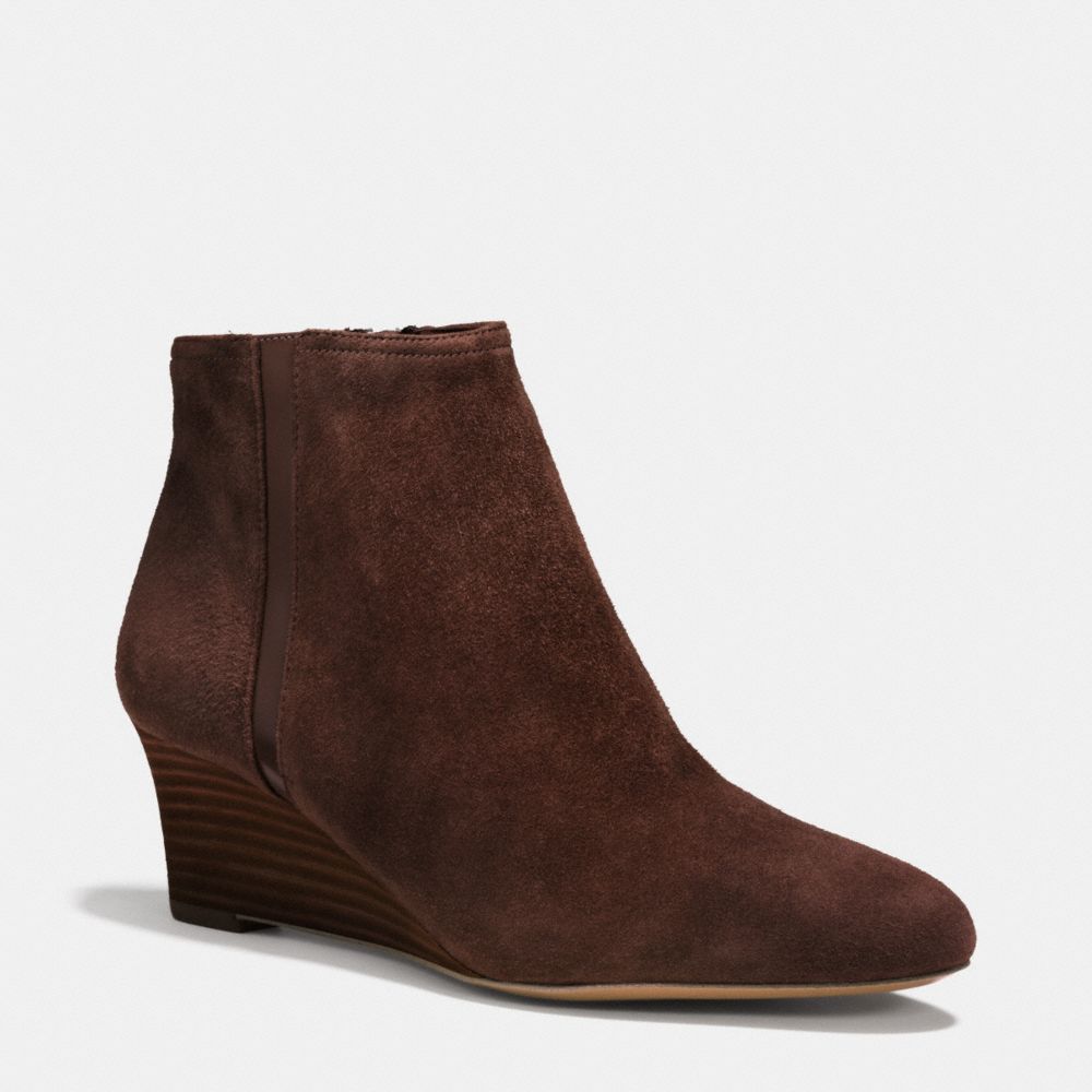 MAYA BOOTIE - MAHOGANY/MAHOGANY - COACH Q5328