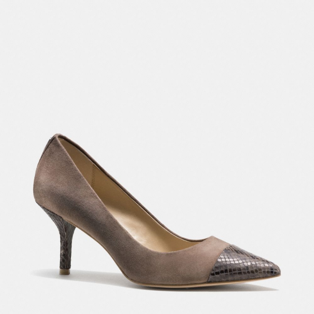 ZAYNA PUMP - q6113 -  FLINT/FLINT