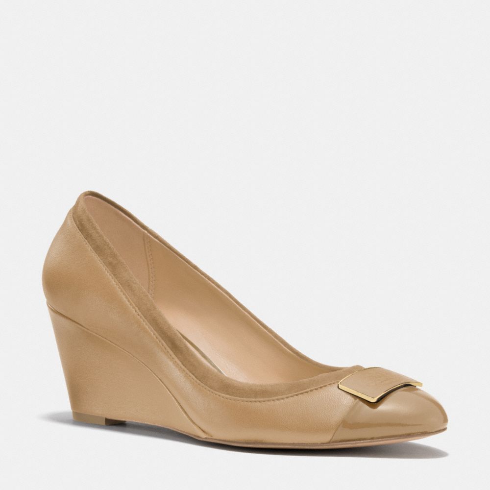 HEATH WEDGE - q6114 -  LIGHT CAMEL/LT CAMEL