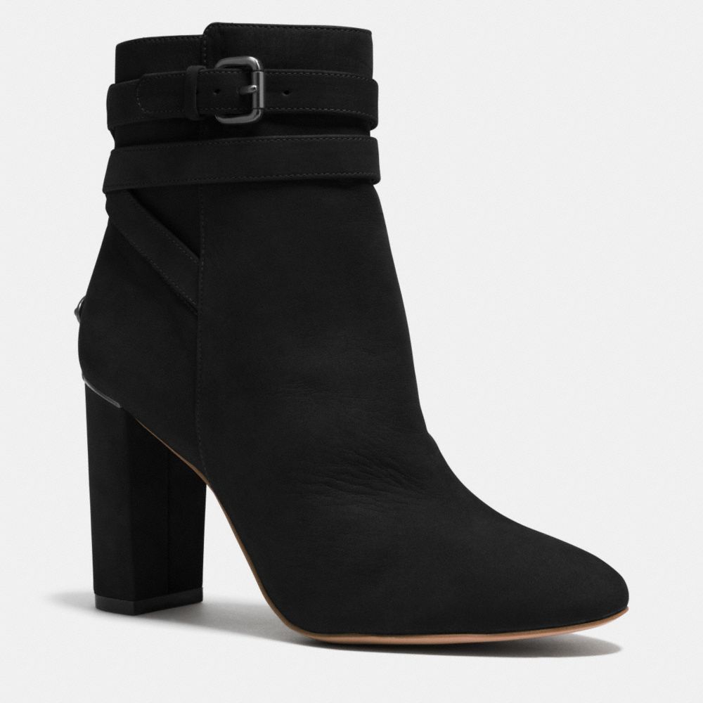 COACH TIGRA BOOTIE -  BLACK - q6117