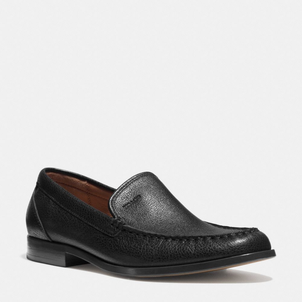 COACH Q6126 THOMAS LOAFER BLACK