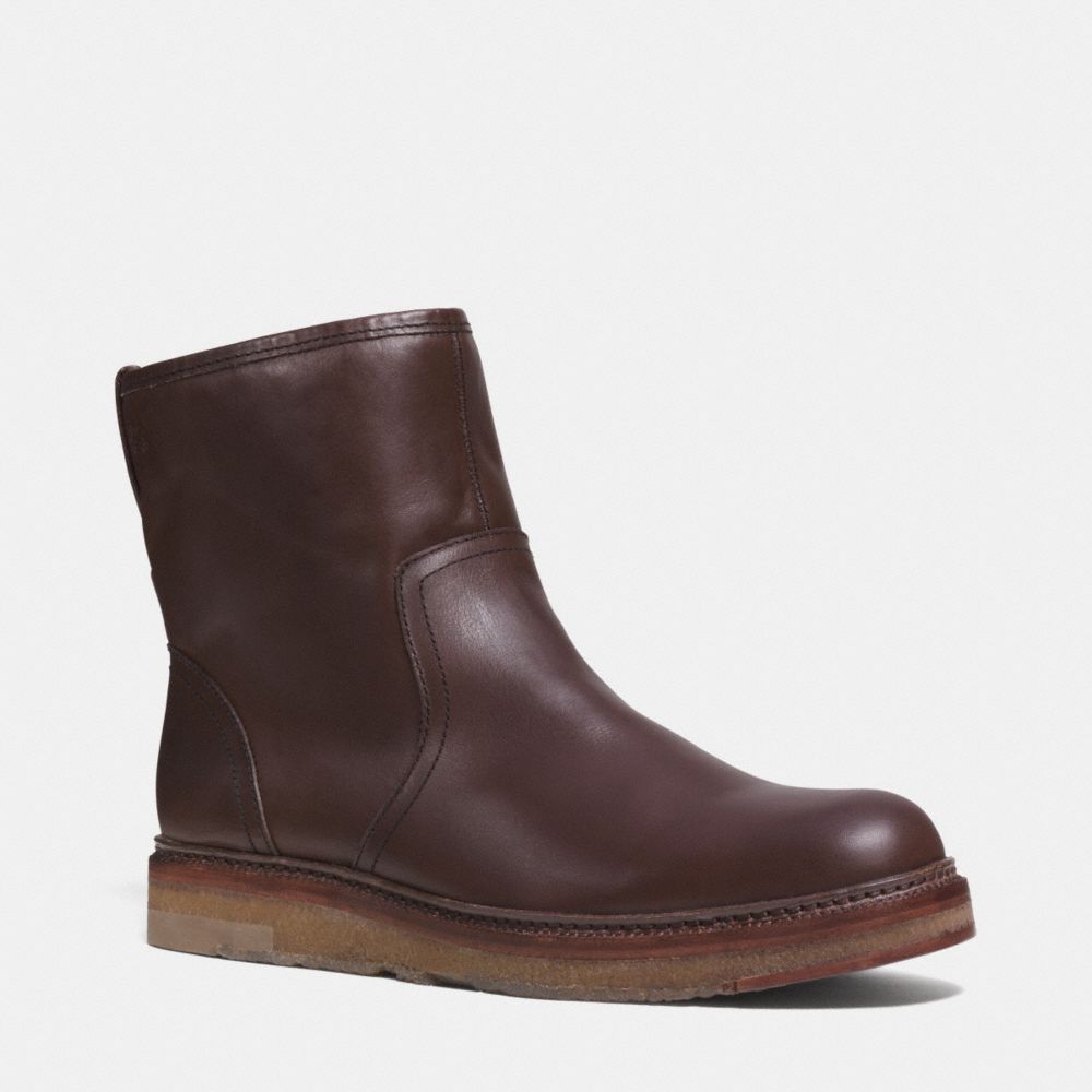 HARVEY BOOT - MAHOGANY/NATURAL - COACH Q6195