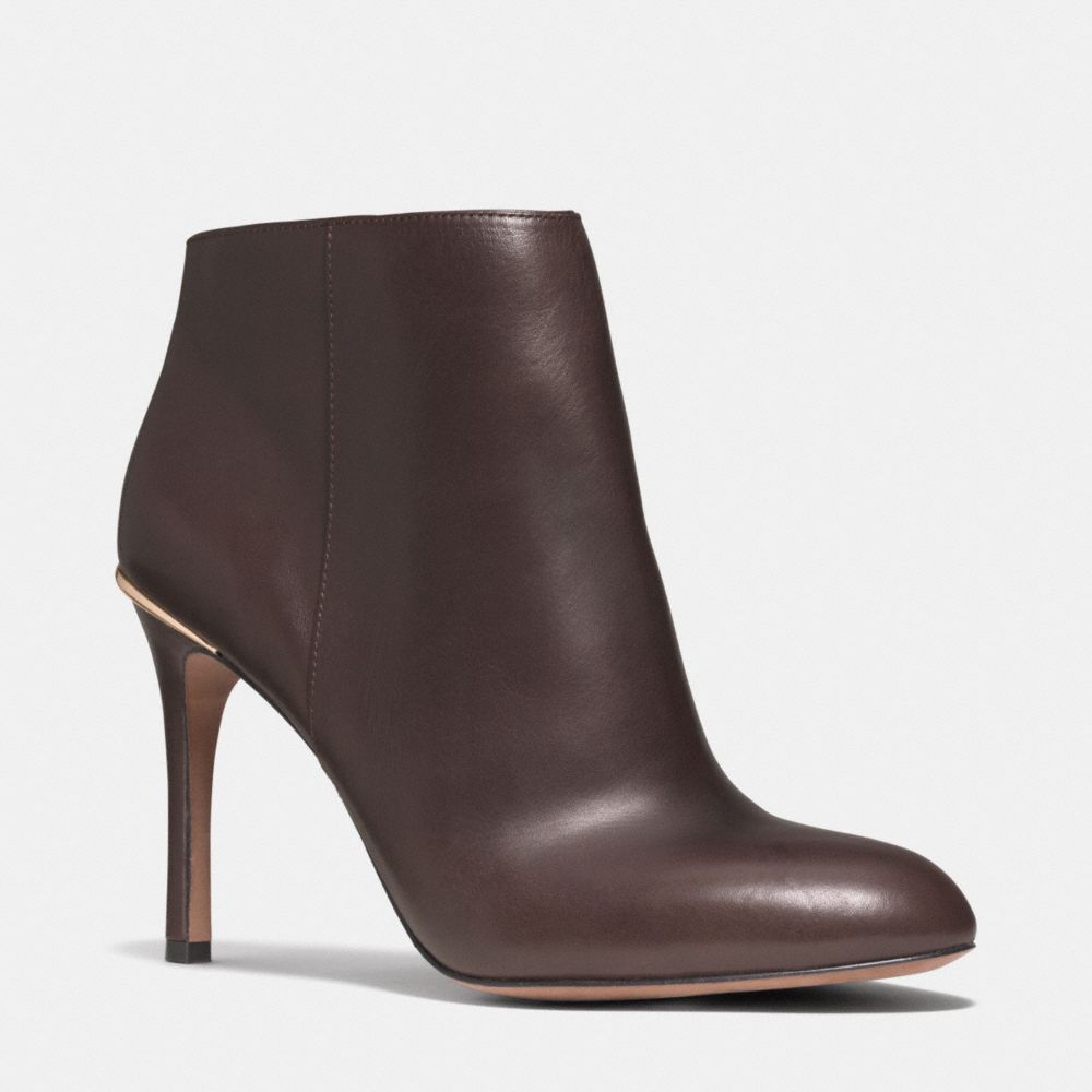 COACH q6266 NILA BOOTIE CHESTNUT