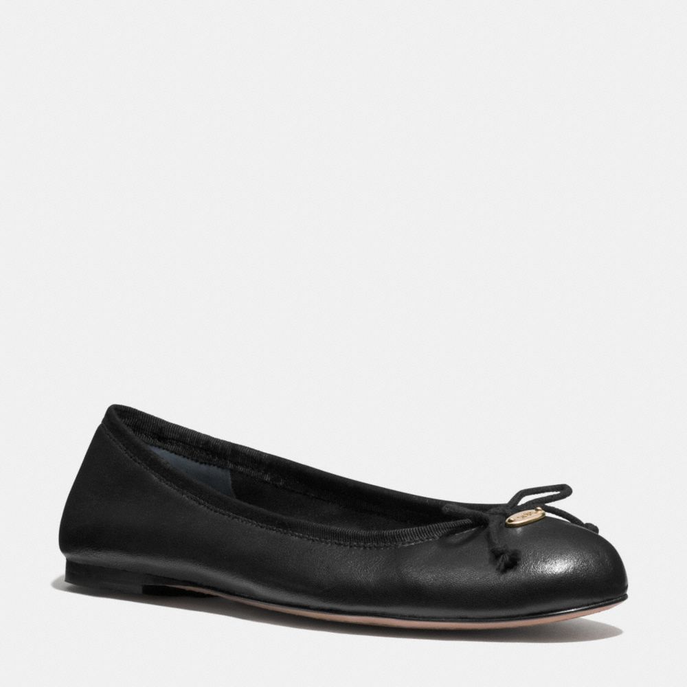 COACH Q6275 Florabelle Flat BLACK