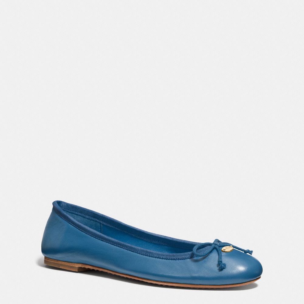 COACH q6275 FLORABELLE FLAT DENIM