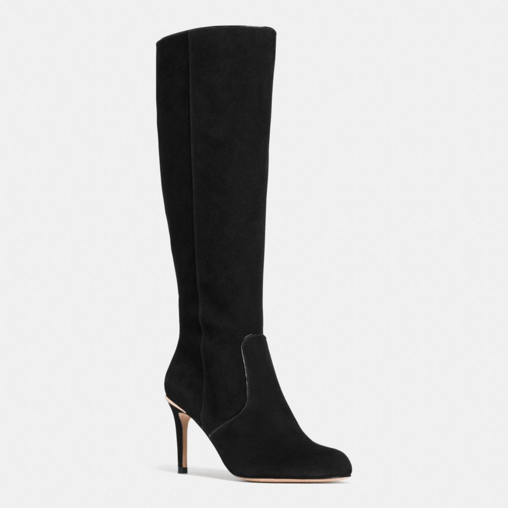 ROMA BOOT - BLACK/BLACK - COACH Q6296