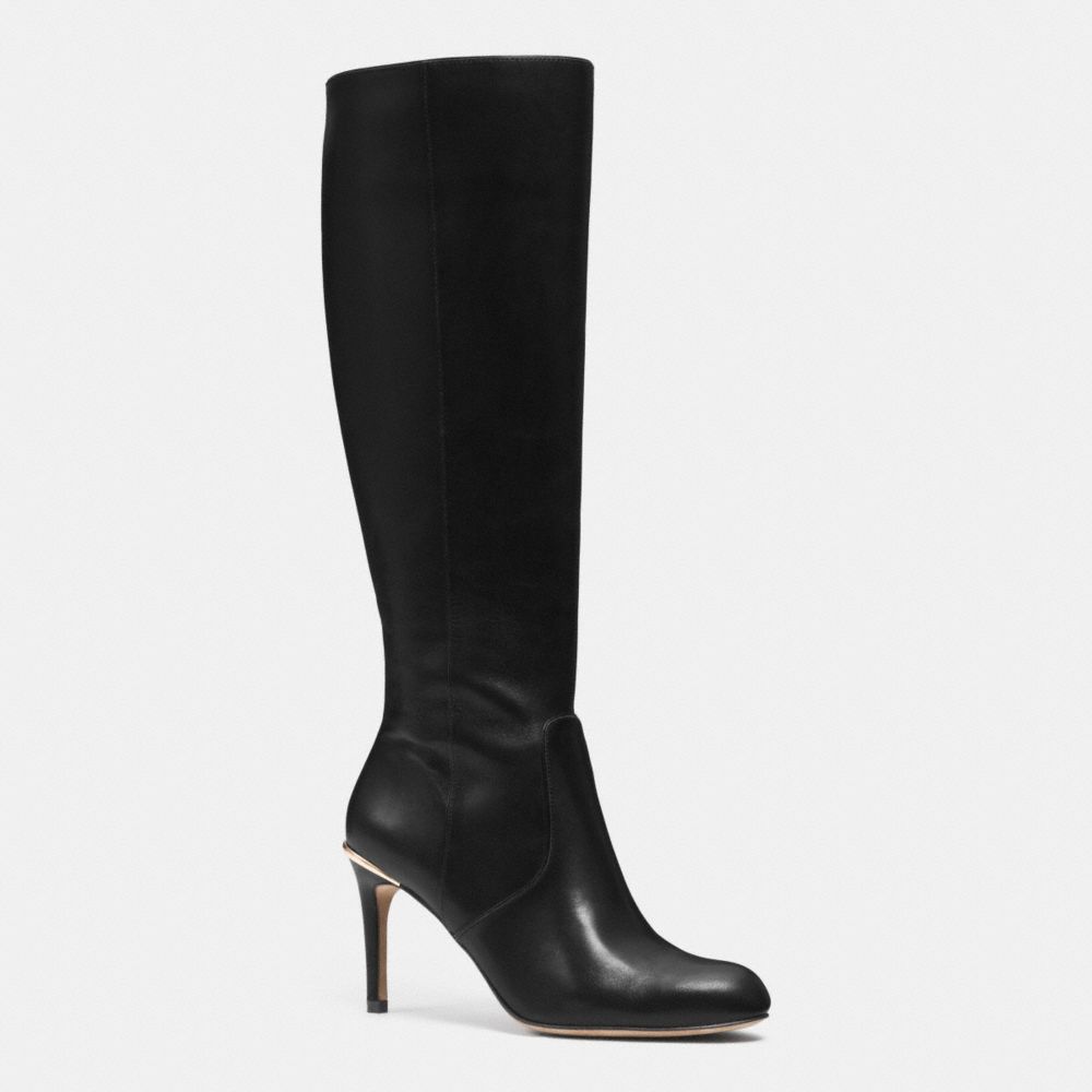 COACH Q6296 Roma Boot BLACK