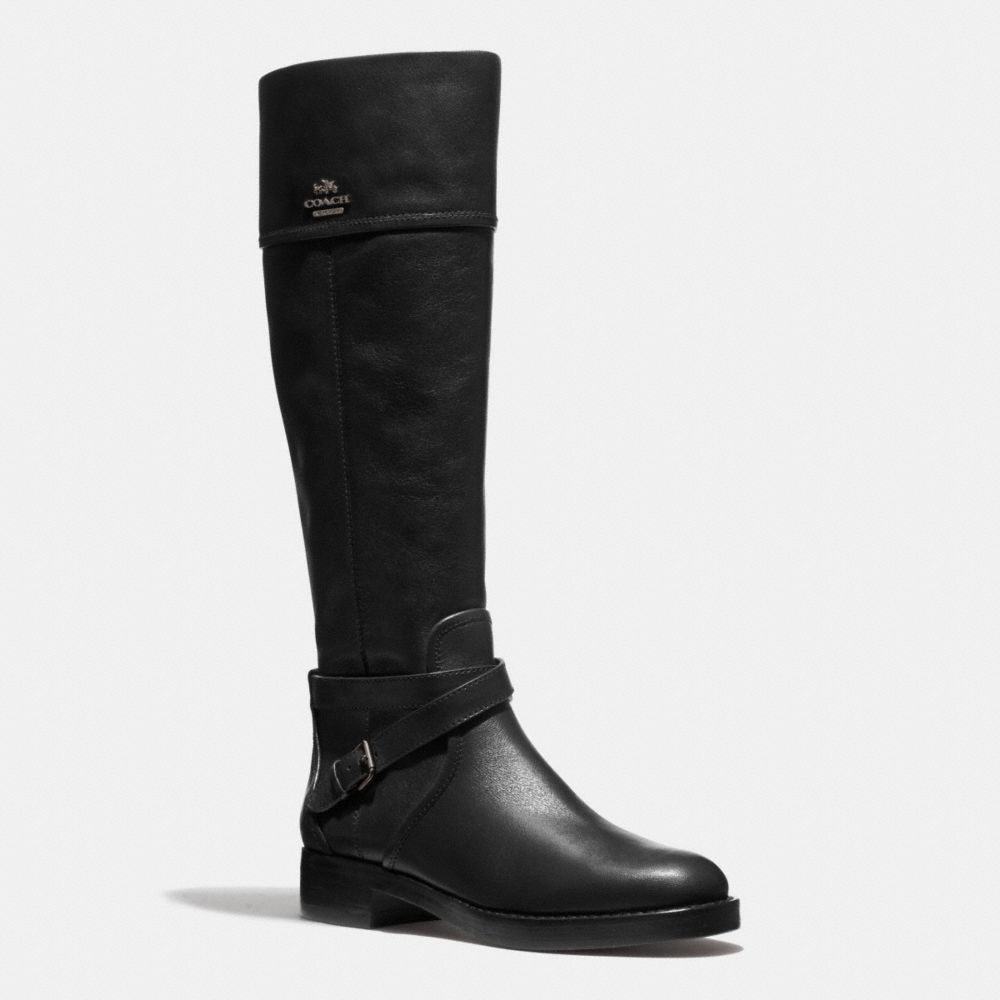 COACH q6301 ELM BOOT BLACK