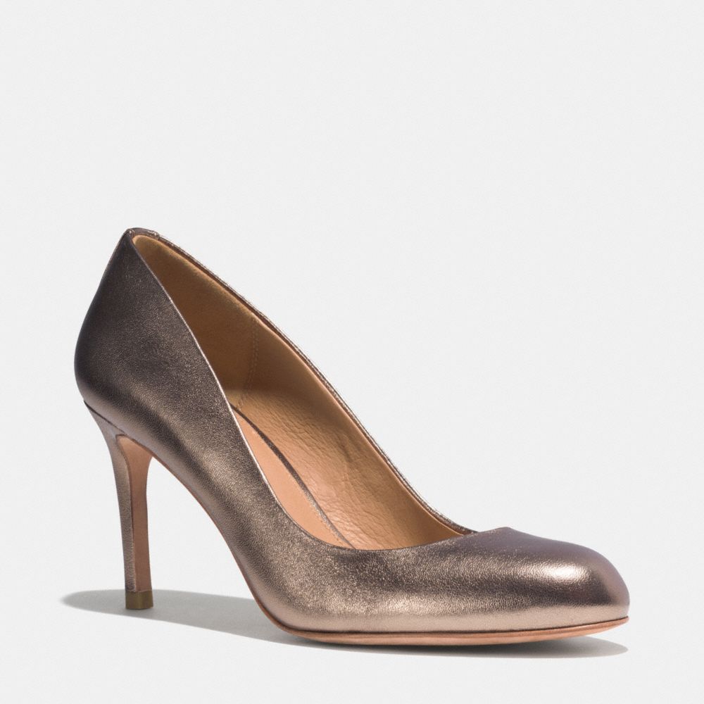 COACH Q6316 ROSEY HEEL BRONZE