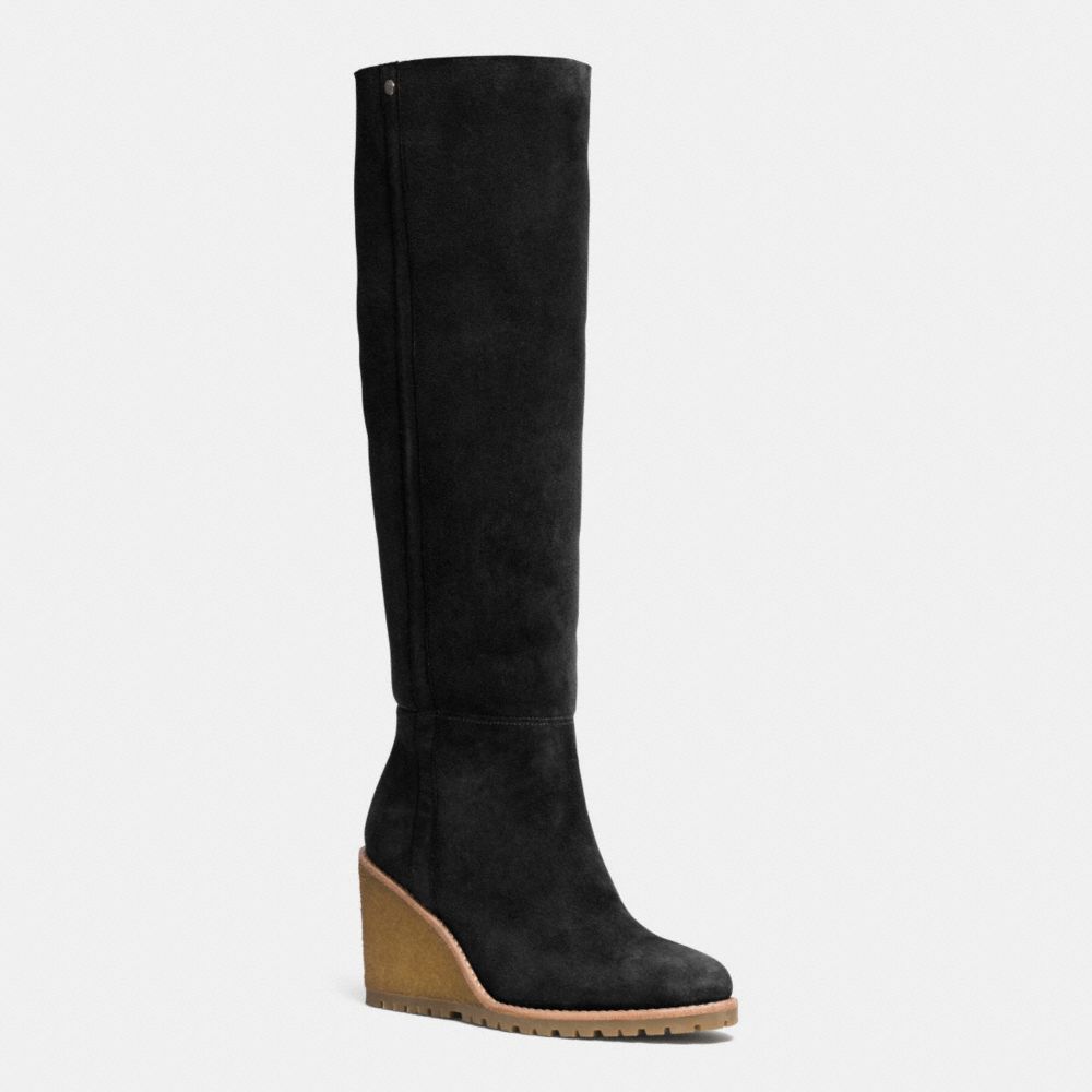 COACH KEELY BOOT - BLACK BLACK - q6323