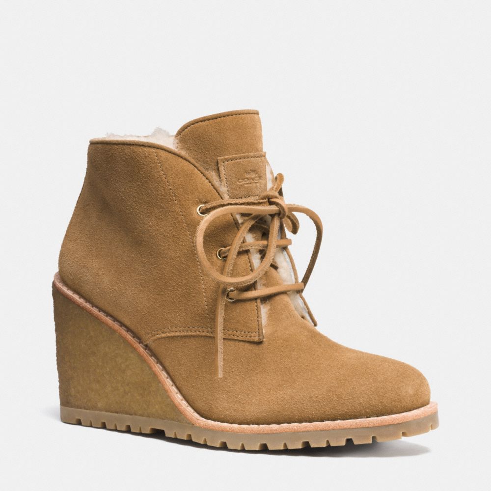 KARSON BOOTIE - GINGER/NATURAL - COACH Q6402