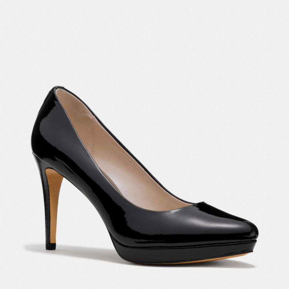 COACH Q6526 GIOVANNA PUMP -BLACK