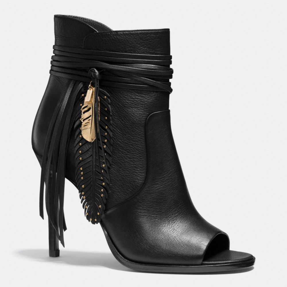 LAUREL BOOTIE - q6609 - BLACK/BLACK