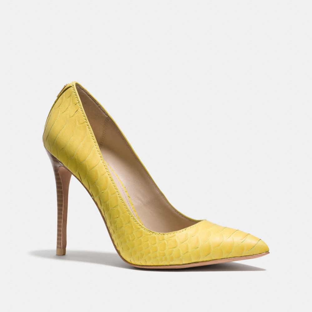 HARLEE HEEL - q6769 - YELLOW