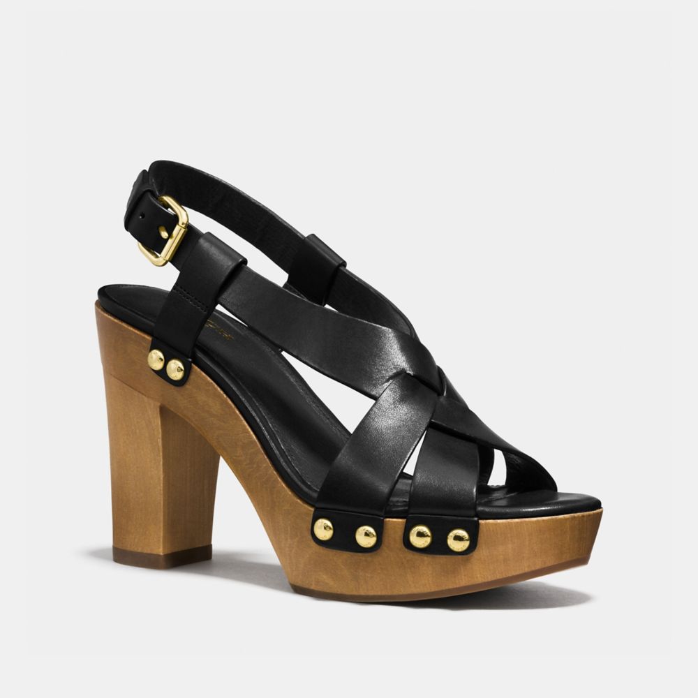 ADESSA HEEL - BLACK - COACH Q6931