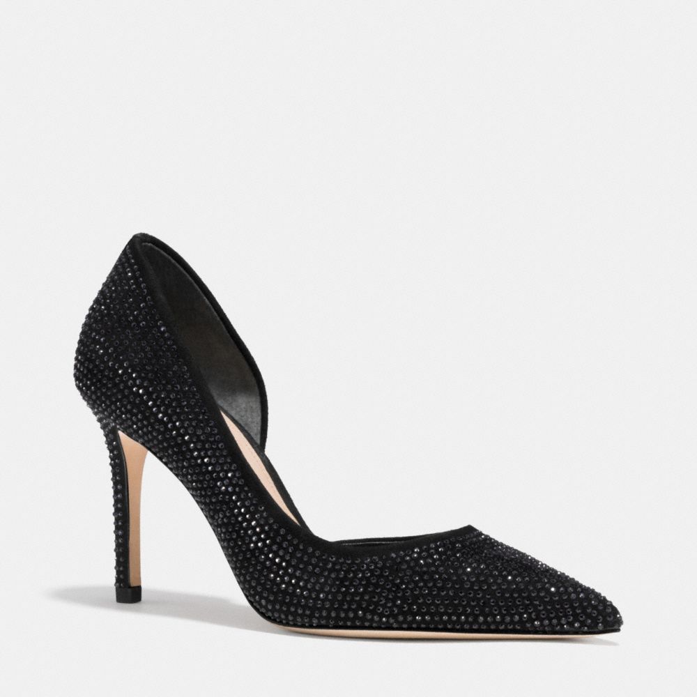 TIBBY HEEL - BLACK - COACH Q7039