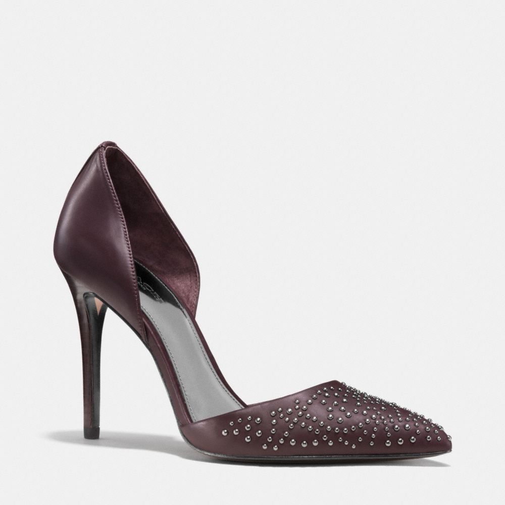 HOLMES HEEL - OXBLOOD - COACH Q7052