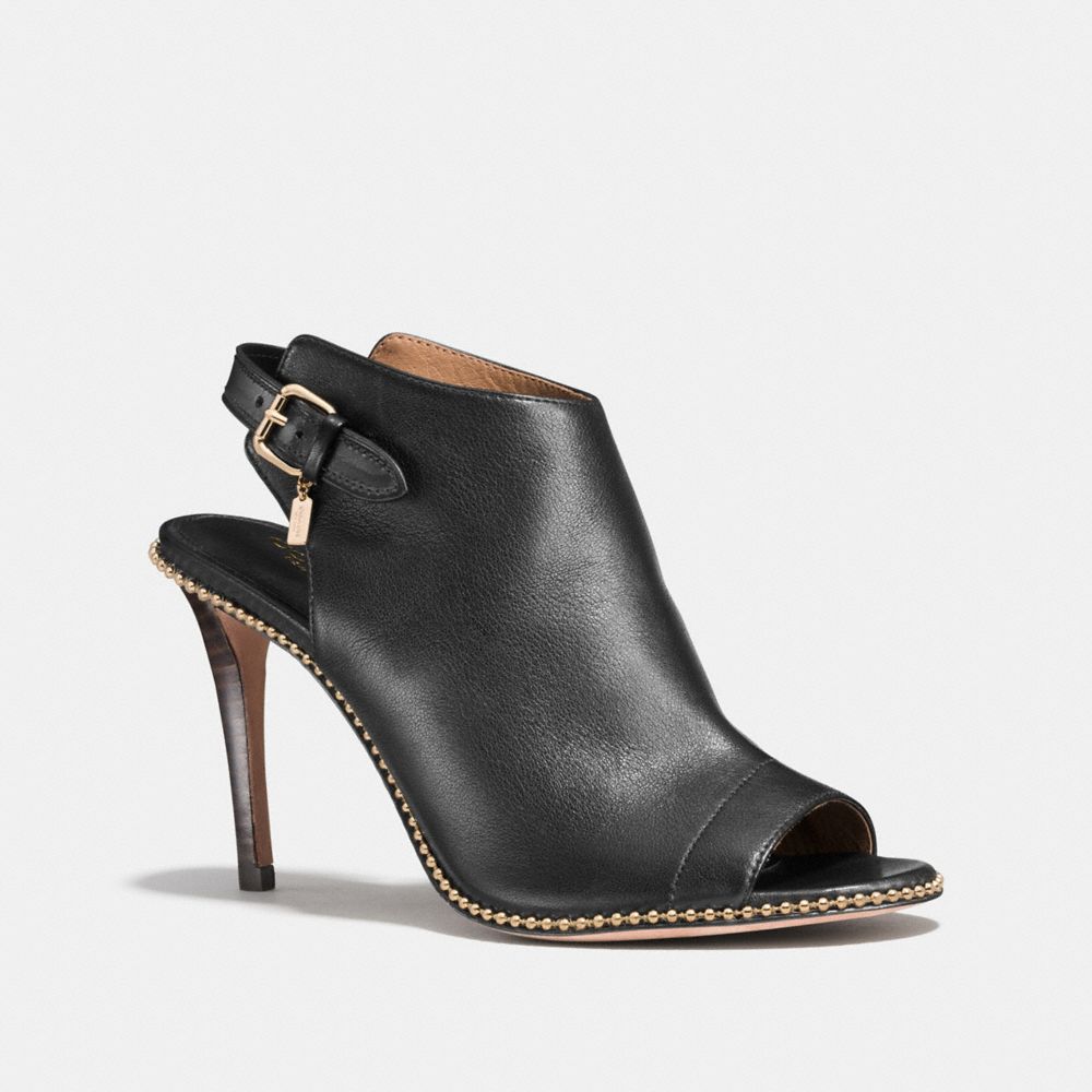 KATE BOOTIE - COACH q7085 - BLACK/BLACK