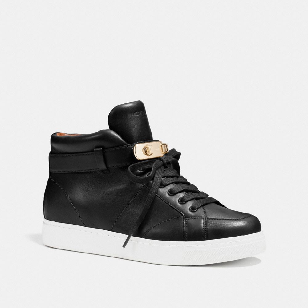 COACH Q7091 Richmond Sneaker BLACK