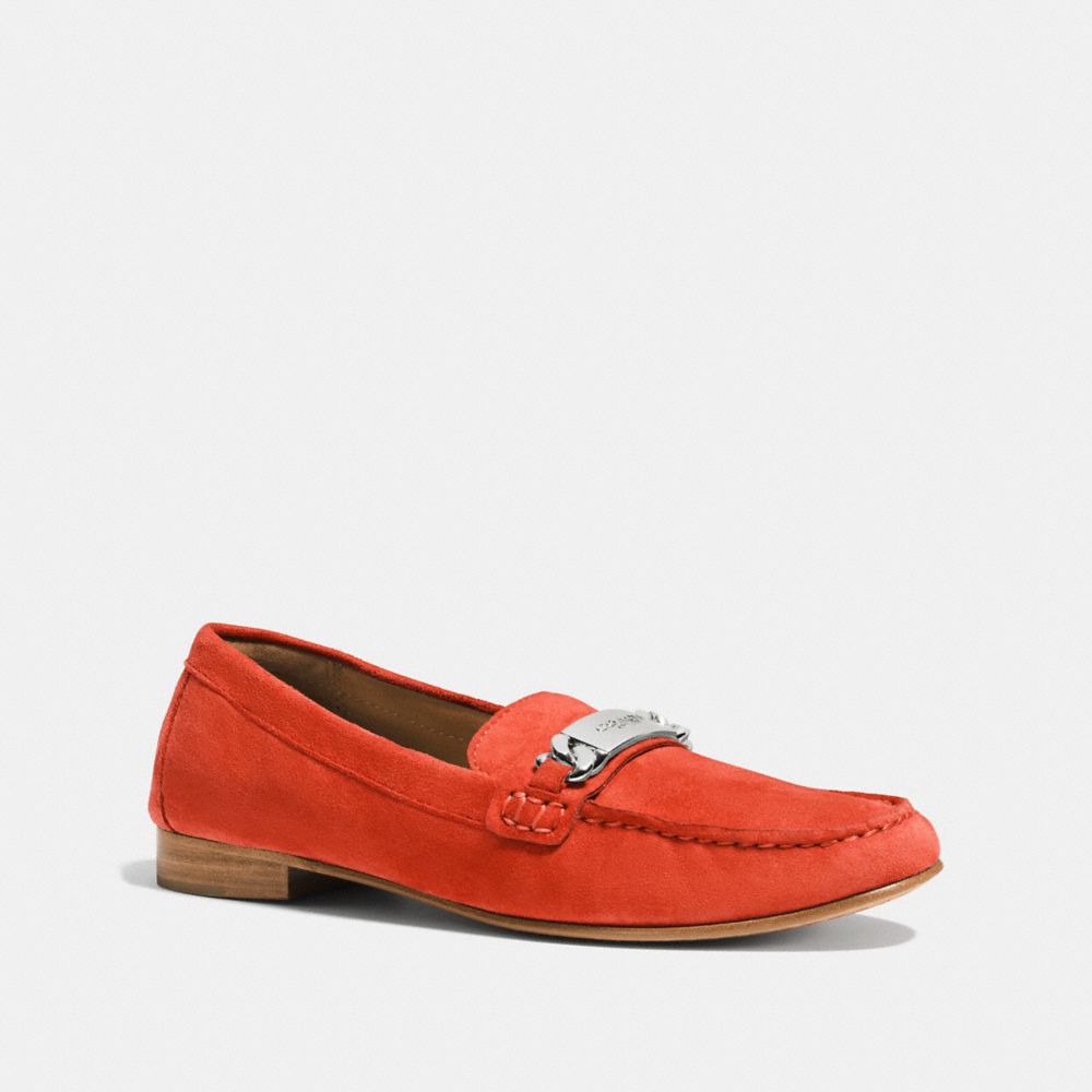 COACH Q7118 Kimmie Loafer ORANGE