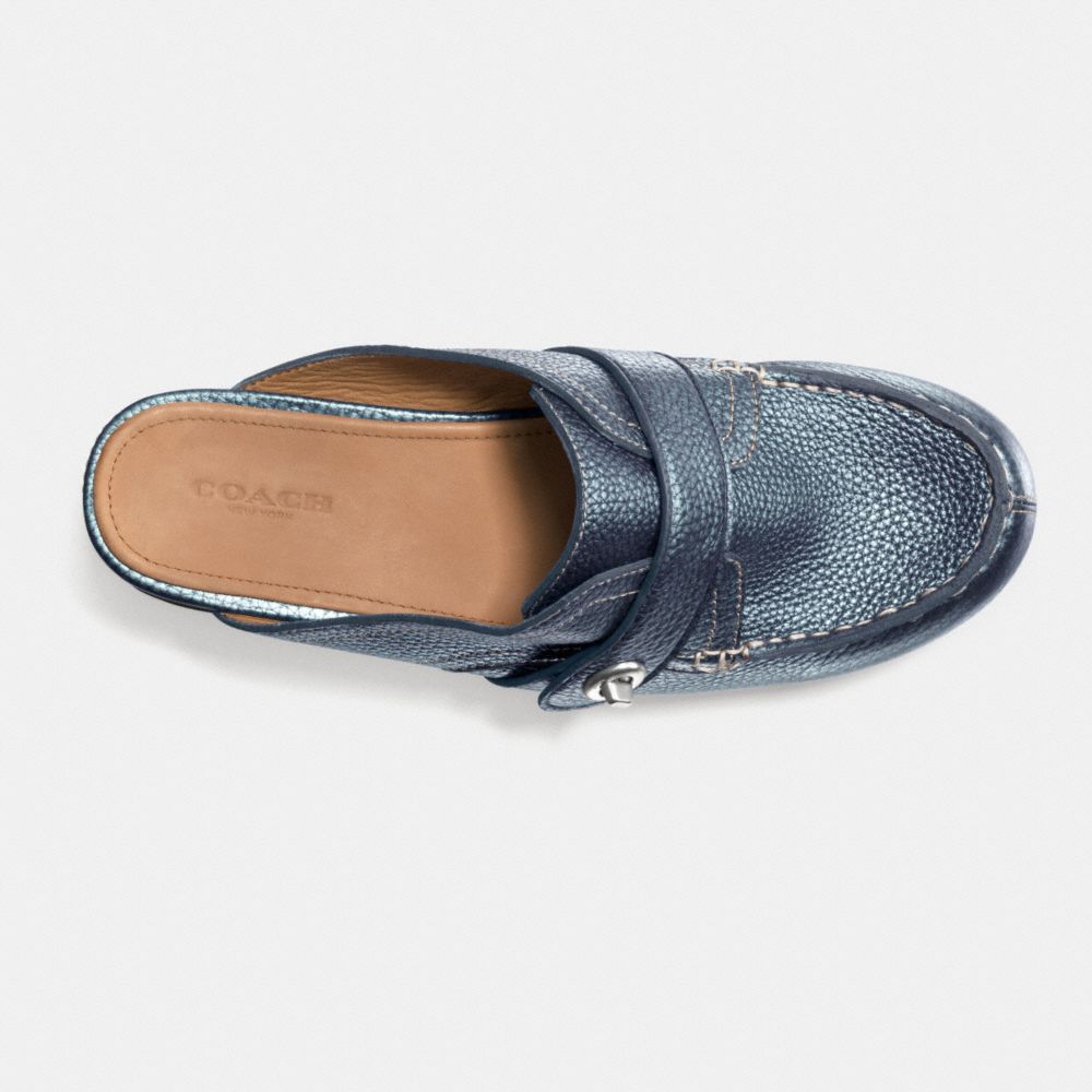 coach turnlock clogs
